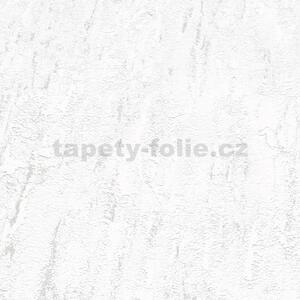 Vliesové tapety na stenu Finesse 10226-01, rozmer 10,05 m x 0,53 m, vertikálna stierka biela so striebornými odleskami, Erismann