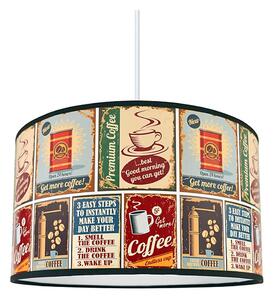 Luster na lanku COFFEE 1xE27/60W/230V