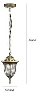 LED vonkajší luster FLORENCJA 1xE27/10W/230V IP43