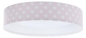 LED Stmievateľné svietidlo GALAXY KIDS LED/24W/230V hviezdičky ružová/biela + DO