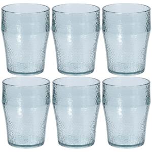 Plastový pohár Aqua 400 ml sada 6ks