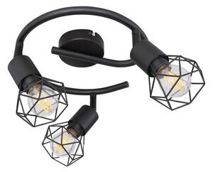 Globo - LED Bodové svietidlo XARA 3xE14/6W/230V čierna
