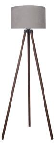 Brilagi - Stojacia lampa VELVET 1xE27/60W/230V hnedá/šedá