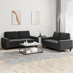 Maison Exclusive – 2-dielna sedacia súprava, čierna látka