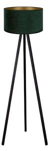 Brilagi - Stojacia lampa VELVET 1xE27/60W/230V wenge/zelená