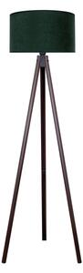 Brilagi - Stojacia lampa VELVET 1xE27/60W/230V wenge/zelená