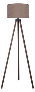 Brilagi - Stojacia lampa VELVET 1xE27/60W/230V hnedá/béžová