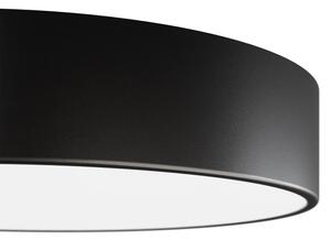 Kúpeľňové stropné svietidlo CLEO 3xE27/24W/230V pr. 40 cm čierna IP54