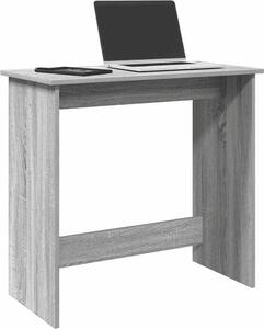 Maison Exclusive - písací stôl šedý Sonoma 80x40x75 cm drevený materiál