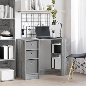 Maison Exclusive – Písací stôl, sivý Imitácia dreva Sonoma, 100 x 40 x 75 cm