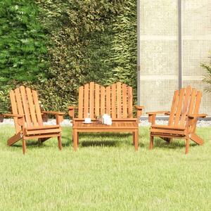 Maison Exclusive - 4-dielna záhradná sedacia súprava Adirondack akáciový masív