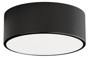 Kúpeľňové stropné svietidlo CLEO 1xE27/24W/230V pr. 20 cm čierna IP54