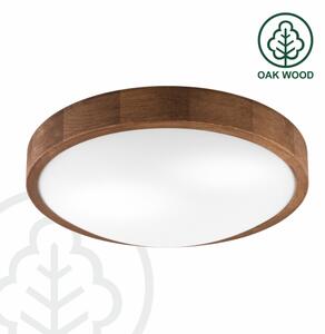 Brilagi - LED Stropné svietidlo CARVALHO SLIM 2xE27/60W/230V dub čerešňa pr. 37 cm