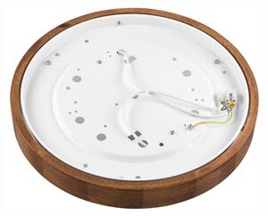 Brilagi - LED Stropné svietidlo CARVALHO SLIM 2xE27/60W/230V dub čerešňa pr. 37 cm