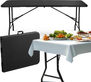 Outtec® Party stôl, banketový stôl, bufetový stôl - 180 x 70 cm - skladací stôl, balkónový stôl, stôl - na kempovanie, balkón, záhradu, banket, párty, bufet