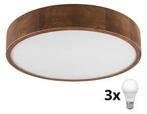 Brilagi - LED Stropné svietidlo CARVALHO 3xE27/60W/230V dub čerešňa pr. 47 cm