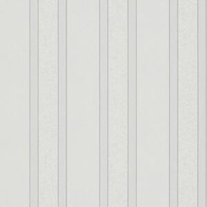 Vliesové tapety na stenu Neu 82285, rozmer 10,05 m x 0,53 m, pruhy sivé so štruktúrou vlákien s odleskami, NOVAMUR 6806-20