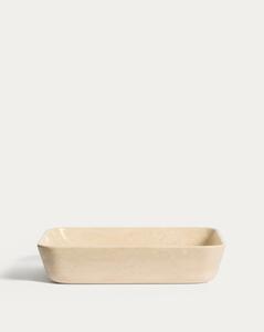 Béžové kamenné umývadlo 55x35 cm Darnen – Kave Home
