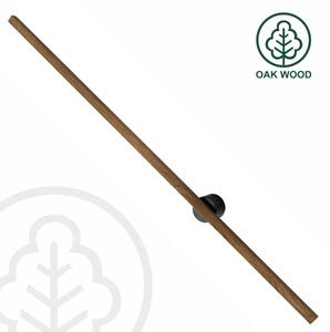 Brilagi - LED nástenné svietidlo WOODY LINE LED/12W/230V 120 cm dub orech