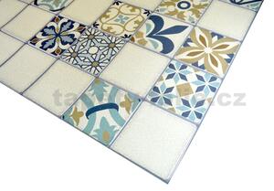Obkladové panely 3D PVC TP10017307, cena za kus, rozmer 955 x 476 mm, mozaika Marocco, GRACE