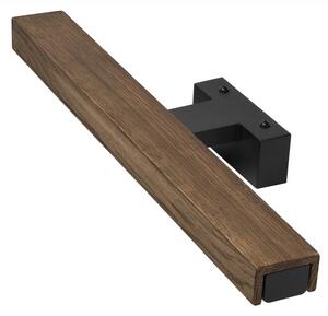 Brilagi-LED Kúpeľňové osvetlenie zrkadla WOODY MIRROR LED/8W/230V IP44 dub/čierna