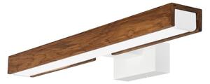 Brilagi- LED Kúpeľňové osvetlenie zrkadla WOODY MIRROR LED/8W/230V IP44 dub/biela