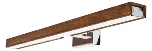 Brilagi-LED Kúpeľňové osvetlenie zrkadla WOODY MIRROR LED/12W/230V IP44 dub/chro