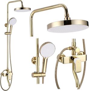 Sprchový set Rea BLOOM White / Gold