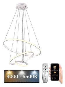 Brilagi - LED stmievateľný luster na lankách CIRCLE LED/90W/230V 3000-6500K + DO
