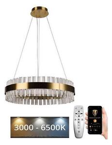 Brilagi - LED Stmievateľný krištáľový luster na lanku HALO LED/40W/230V + DO