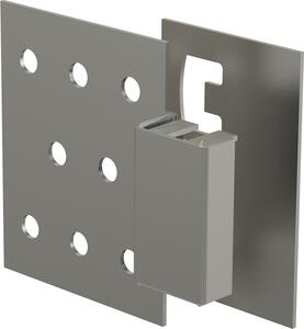 Magnetické vaňové dvierka BASIC - sada 4 ks úchytov pod obklady