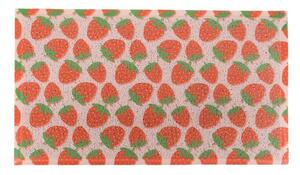 Rohožka z PVC 40x70 cm Pink Strawberry – Artsy Doormats
