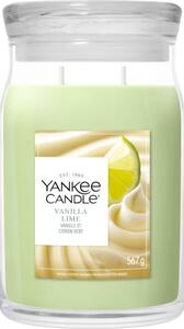 Yankee Candle Vanilla Lime vonná sviečka Signature 567 g