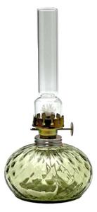 Petrolejová lampa ELIŠKA 20 cm lesná zelená