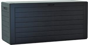 Záhradný box WOODEBOX antracit 116 cm - 280L