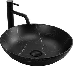 Umývadlo na dosku Rea FIBO BLACK MATT