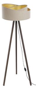 Stojacia lampa GALAXY 1xE27/60W/230V béžová/hnedá