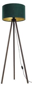 Stojacia lampa STANDART 1xE27/60W/230V zelená/hnedá