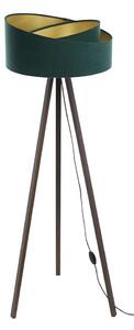 Stojacia lampa GALAXY 1xE27/60W/230V zelená/hnedá