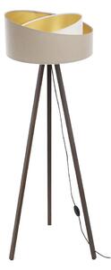 Stojacia lampa GALAXY 1xE27/60W/230V béžová/hnedá