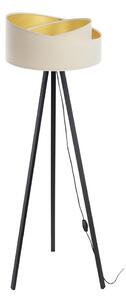 Stojacia lampa GALAXY 1xE27/60W/230V krémová/wenge
