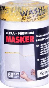 Washi páska s farebnou fóliou 55 cm x 23 m