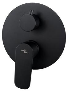Sprchová batéria DAKOTA MATT BLACK pre 2 odberné miesta + AQ-box
