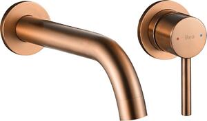 Podomietková Umývadlová batéria Rea LUNGO Brushed Copper + box