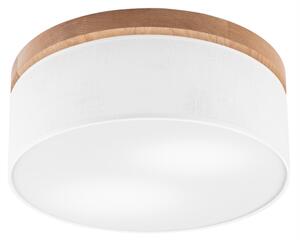 Brilagi - LED Stropné svietidlo BELLADONNA 2xE27/15W/230V pr. 40 cm biela/dub