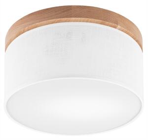 Brilagi - LED Stropné svietidlo BELLADONNA 1xE27/15W/230V pr. 30 cm biela/dub