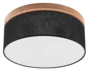 Brilagi - LED Stropné svietidlo BELLADONNA 2xE27/15W/230V pr. 40 cm čierna/dub