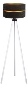 Duolla - Stojacia lampa DUO 1xE27/60W/230V pr. 44 cm čierna/biela