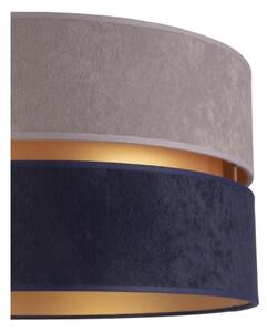 Duolla - Stojacia lampa DUO 1xE27/60W/230V pr. 44 cm šedá/modrá/hnedá