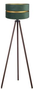 Duolla - Stojacia lampa DUO 1xE27/60W/230V pr. 44 cm zelená/hnedá